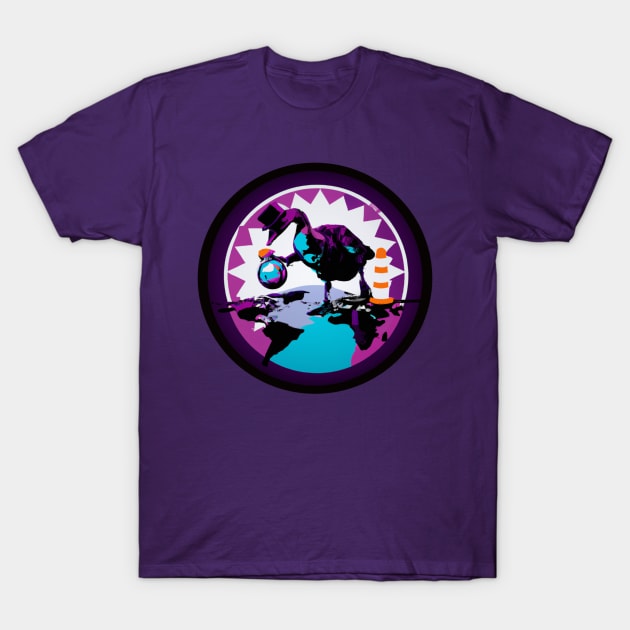 Warning, the mysterious goose is on the loose T-Shirt by Trippy Critters